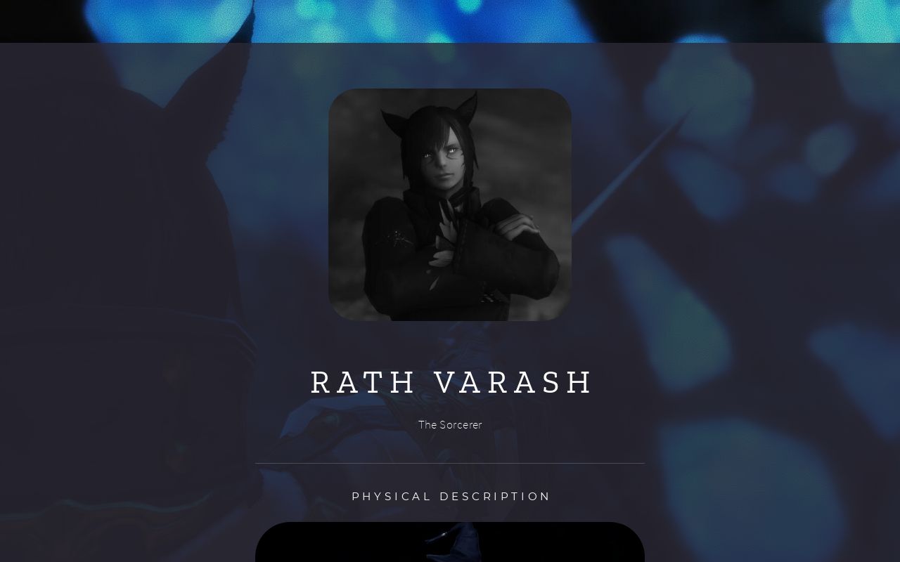Carrd profile picture for @rath